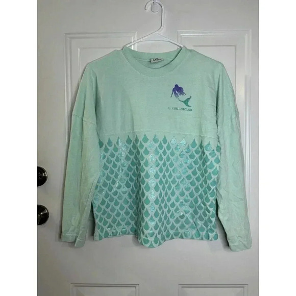 DISNEYLAND SPIRIT JERSEY The Little Mermaid Ariel Scales Novelty Princess XL - Picture 1 of 12